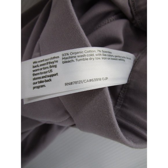 Eileen Fisher Pants Small Leggings Wide Leg Pull On Crop Organic * - Picture 9 of 10